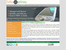 Tablet Screenshot of indiansmsgateway.com